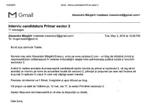 cerere interviu toader
